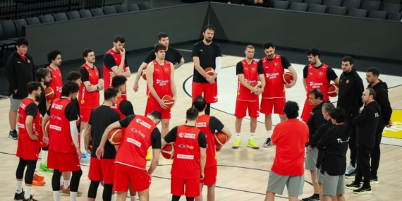 A Milli Erkek Basketbol Takımı, Sırbistan Maçı Hazırlıklarına Başladı
