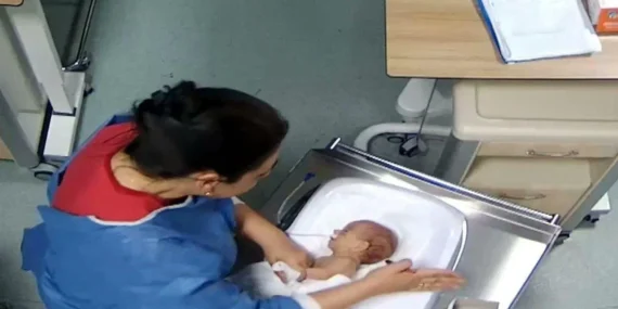 5 günlük bebeğe şiddet: Hemşire hakkında yakalama kararı